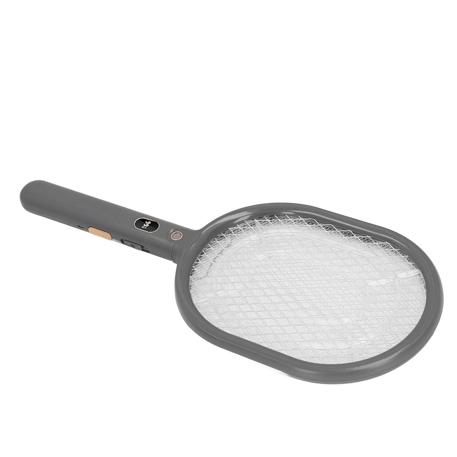 2 in 1 Electric Mosquito Swatter Ultraviolet LED Lights 3 Layer Mesh USB Rechargeable Mosquitoes Racket