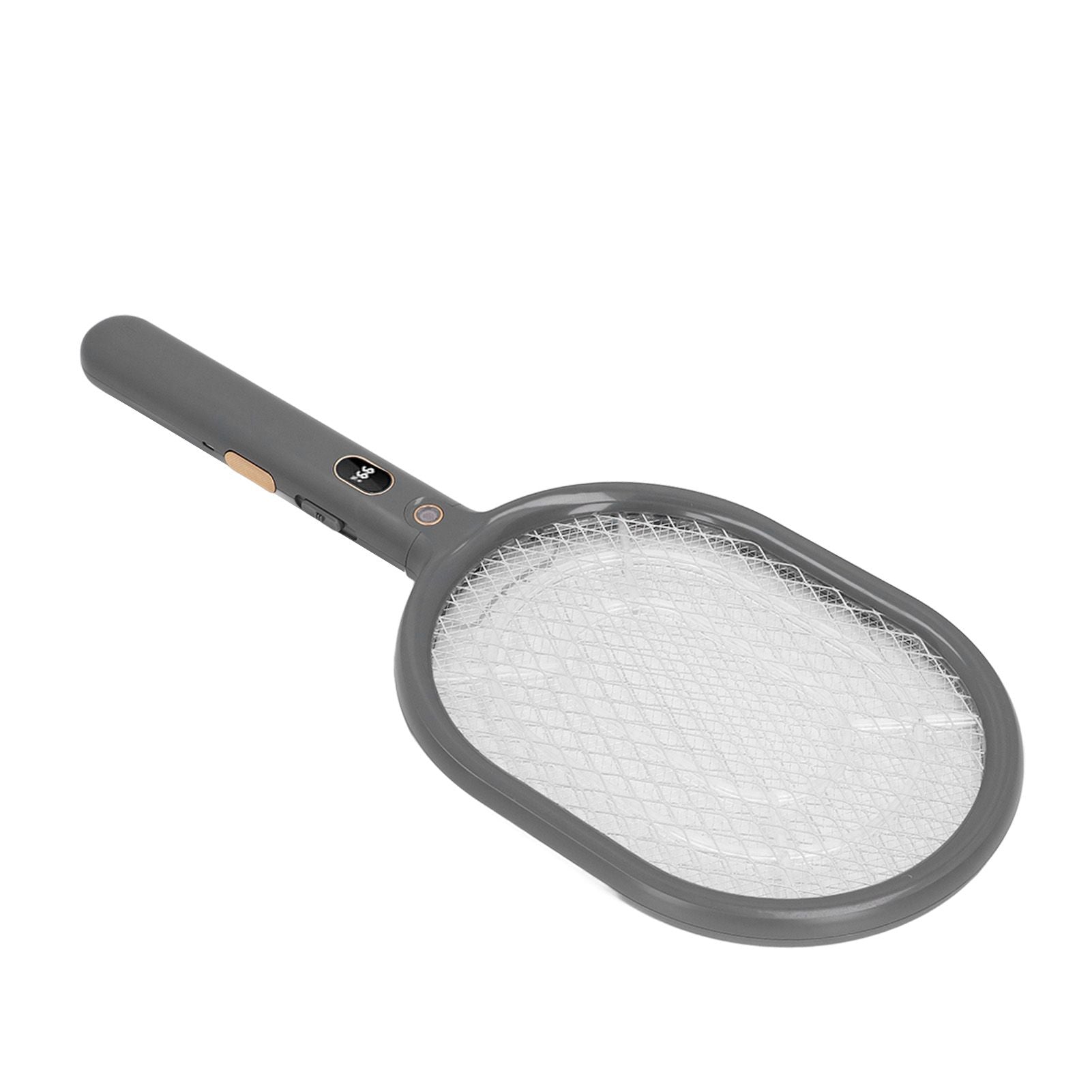 2 in 1 Electric Mosquito Swatter Ultraviolet LED Lights 3 Layer Mesh USB Rechargeable Mosquitoes Racket