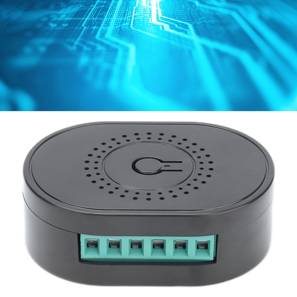 16A Smart Switch Dual Control Timeable Multifunctional On Off Controller Switch for ZigBee for Tuya 85‑250VBlack