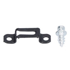 60 Set 2in 1 Furniture Concealed Connector Slide Buckle Fastener for Cabinet Wardrobe Combination AccessoriesHalf Pass