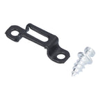 60 Set 2in 1 Furniture Concealed Connector Slide Buckle Fastener for Cabinet Wardrobe Combination AccessoriesHalf Pass