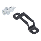 60 Set 2in 1 Furniture Concealed Connector Slide Buckle Fastener for Cabinet Wardrobe Combination AccessoriesHalf Pass