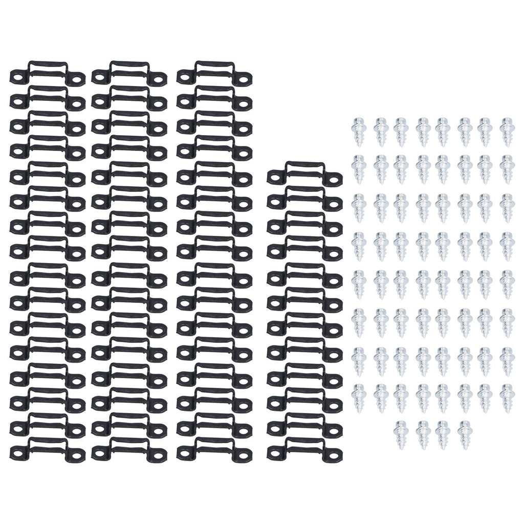 60 Set 2in 1 Furniture Concealed Connector Slide Buckle Fastener for Cabinet Wardrobe Combination AccessoriesAll Pass