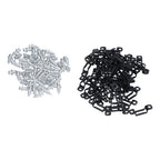 60 Set 2in 1 Furniture Concealed Connector Slide Buckle Fastener for Cabinet Wardrobe Combination AccessoriesAll Pass