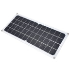 10W Photovoltaic Solar Panel with Fan Kit Dual Female USB Ports for Cars Boats Airplanes Satellites