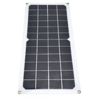 10W Photovoltaic Solar Panel with Fan Kit Dual Female USB Ports for Cars Boats Airplanes Satellites
