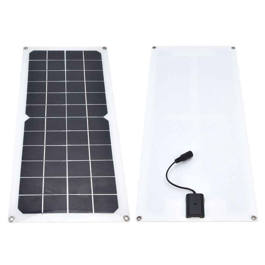 10W Photovoltaic Solar Panel with Fan Kit Dual Female USB Ports for Cars Boats Airplanes Satellites