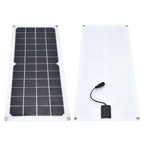 10W Photovoltaic Solar Panel with Fan Kit Dual Female USB Ports for Cars Boats Airplanes Satellites