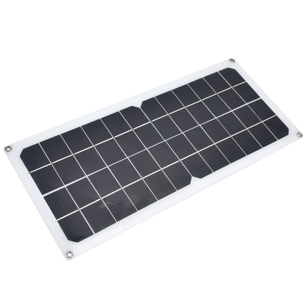 10W Photovoltaic Solar Panel with Fan Kit Dual Female USB Ports for Cars Boats Airplanes Satellites