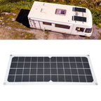 10W Photovoltaic Solar Panel with Fan Kit Dual Female USB Ports for Cars Boats Airplanes Satellites