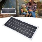 10W Photovoltaic Solar Panel with Fan Kit Dual Female USB Ports for Cars Boats Airplanes Satellites