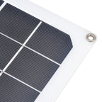 10W Photovoltaic Solar Panel with Fan Kit Dual Female USB Ports for Cars Boats Airplanes Satellites