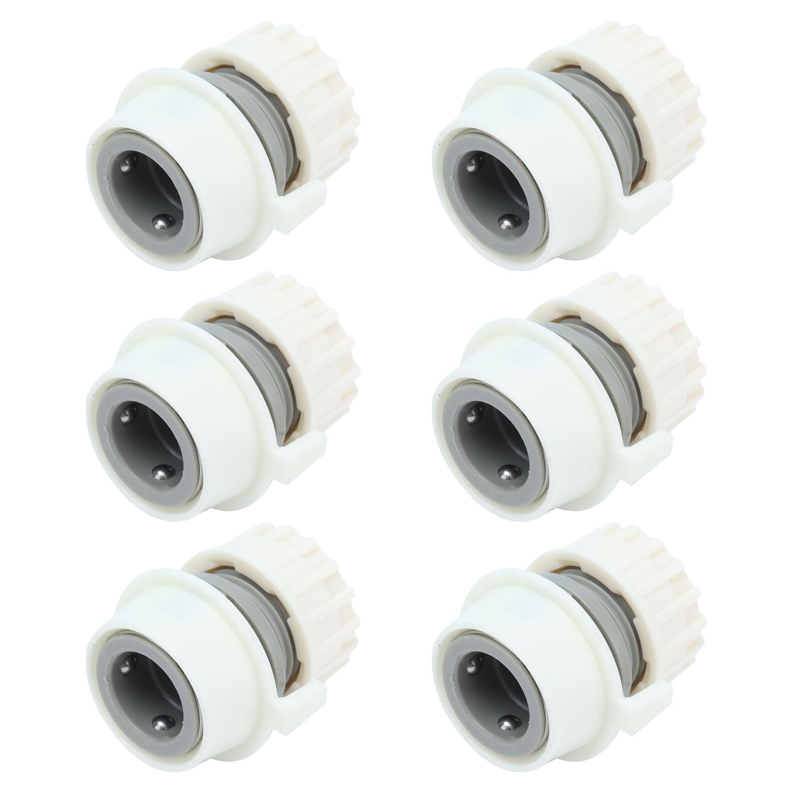 8Pcs Lock Type Faucet Quick Connector G1/2 Hose Faucet Coupling Adapter Fittings for Washing Machine