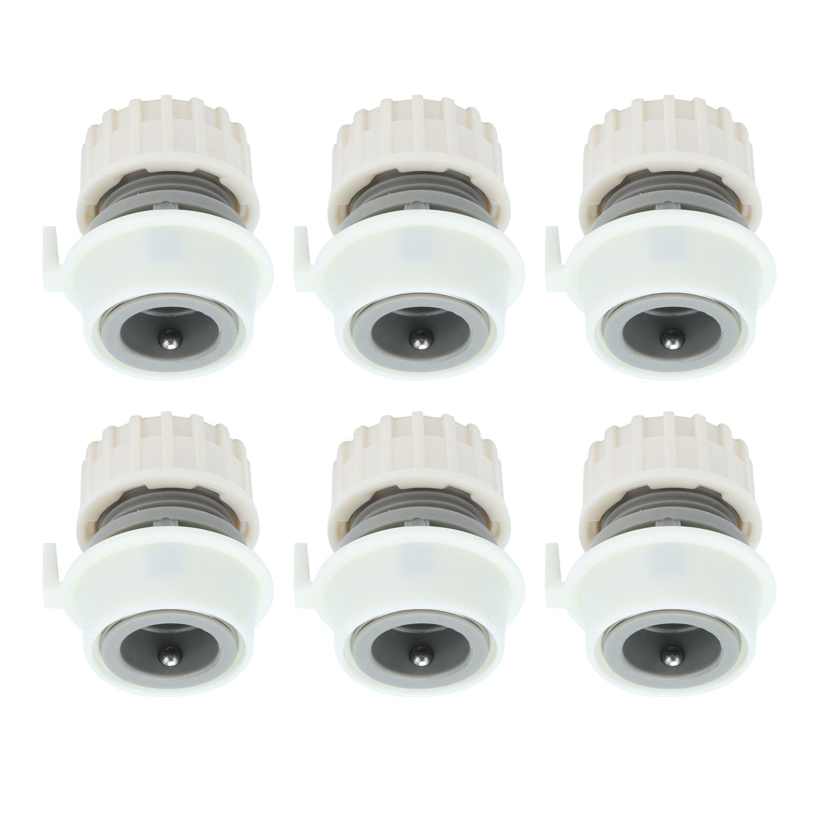 8Pcs Lock Type Faucet Quick Connector G1/2 Hose Faucet Coupling Adapter Fittings for Washing Machine