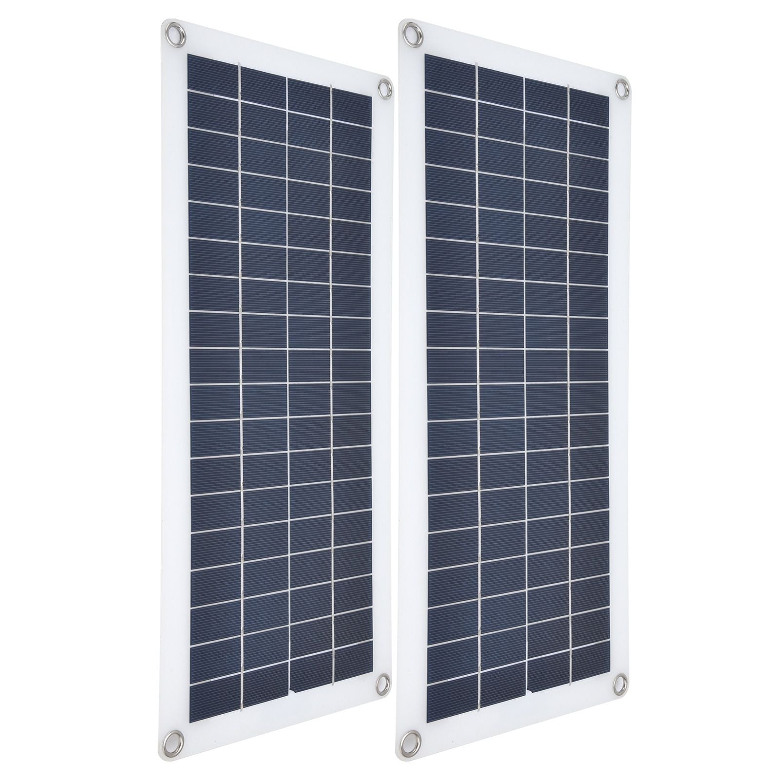 2x10W Solar Panels Kit with 30A Controller Photovoltaic Module USB 5V for RV Boat Emergency Charging