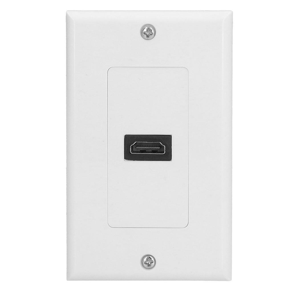 High Definition Multimedia Interface Wall Plate High Resolution 4K High Speed Pass Through No Welding Wall Socket