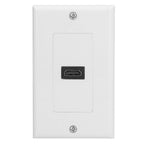 High Definition Multimedia Interface Wall Plate High Resolution 4K High Speed Pass Through No Welding Wall Socket