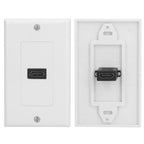 High Definition Multimedia Interface Wall Plate High Resolution 4K High Speed Pass Through No Welding Wall Socket