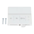 Smart Thermostat Weekly Programmable Voice Switch 10K Sensor Precise Temperature Control Boiler Thermostat for Home3A Connection Plumbing Wall Hung Boiler White 230V