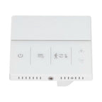 Smart Thermostat Weekly Programmable Voice Switch 10K Sensor Precise Temperature Control Boiler Thermostat for Home3A Connection Plumbing Wall Hung Boiler White 230V
