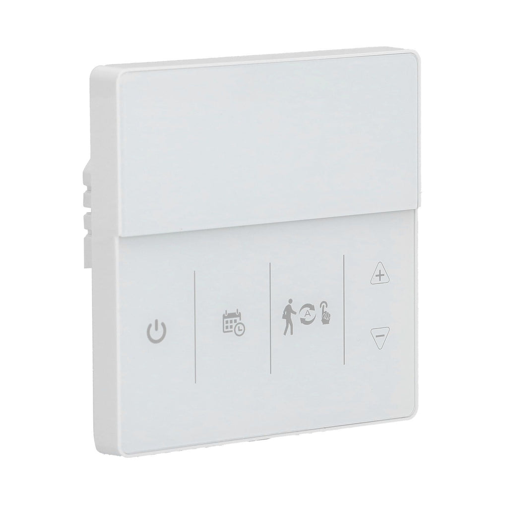 Smart Thermostat Weekly Programmable Voice Switch 10K Sensor Precise Temperature Control Boiler Thermostat for Home3A Connection Plumbing Wall Hung Boiler White 230V