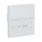 Smart Thermostat Weekly Programmable Voice Switch 10K Sensor Precise Temperature Control Boiler Thermostat for Home3A Connection Plumbing Wall Hung Boiler White 230V