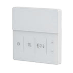 Smart Thermostat Weekly Programmable Voice Switch 10K Sensor Precise Temperature Control Boiler Thermostat for Home3A Connection Plumbing Wall Hung Boiler White 230V
