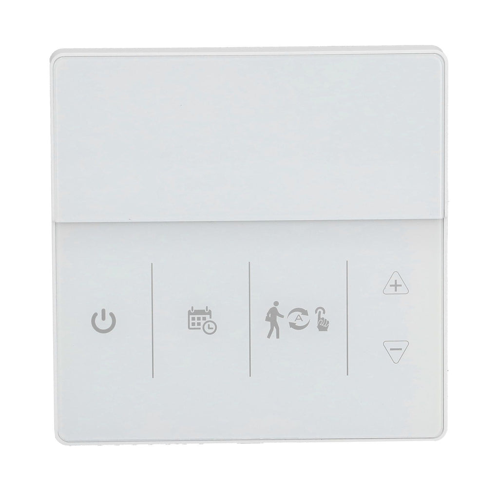 Smart Thermostat Weekly Programmable Voice Switch 10K Sensor Precise Temperature Control Boiler Thermostat for Home3A Connection Plumbing Wall Hung Boiler White 230V