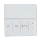 Smart Thermostat Weekly Programmable Voice Switch 10K Sensor Precise Temperature Control Boiler Thermostat for Home3A Connection Plumbing Wall Hung Boiler White 230V