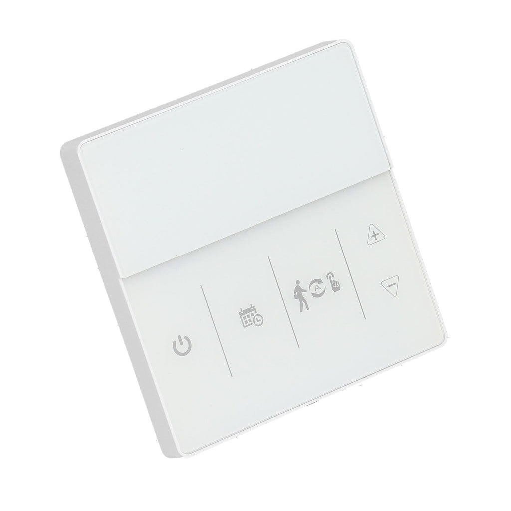 Smart Thermostat Weekly Programmable Voice Switch 10K Sensor Precise Temperature Control Boiler Thermostat for Home3A Connection Plumbing Wall Hung Boiler White 230V