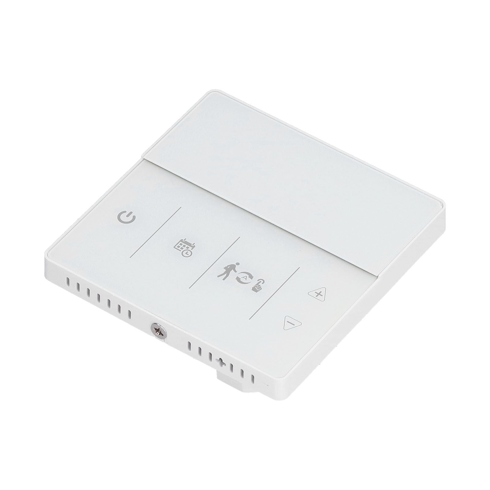 Smart Thermostat Weekly Programmable Voice Switch 10K Sensor Precise Temperature Control Boiler Thermostat for Home3A Connection Plumbing Wall Hung Boiler White 230V
