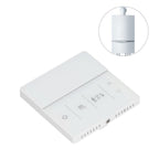 Smart Thermostat Weekly Programmable Voice Switch 10K Sensor Precise Temperature Control Boiler Thermostat for Home3A Connection Plumbing Wall Hung Boiler White 230V