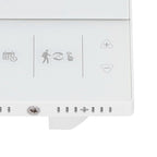 Smart Thermostat Weekly Programmable Voice Switch 10K Sensor Precise Temperature Control Boiler Thermostat for Home3A Connection Plumbing Wall Hung Boiler White 230V
