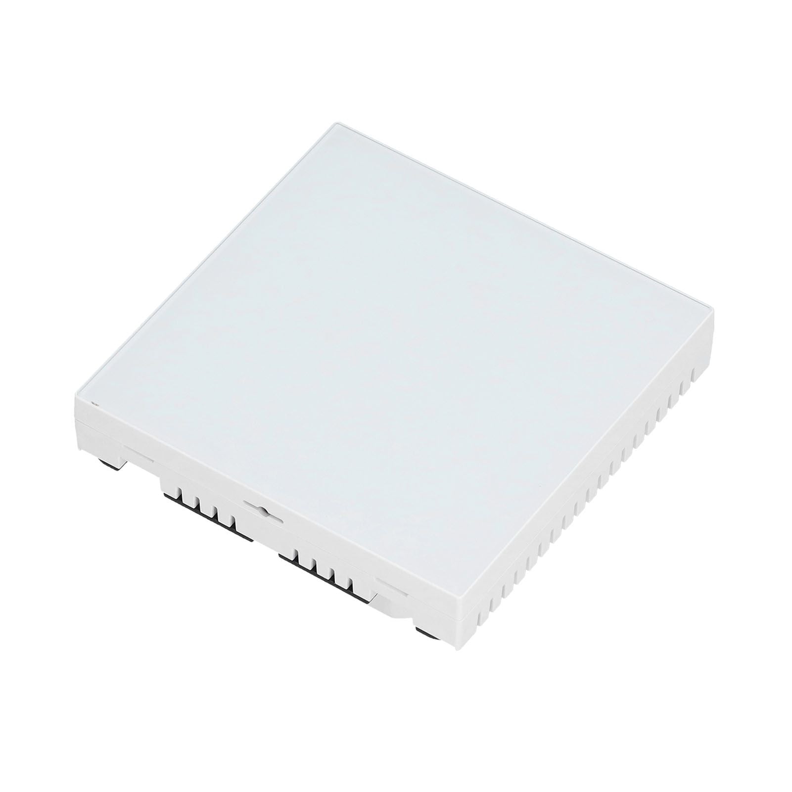 For Tuya WiFi Electric Heating Thermostat Intelligent Temperature Controller Phone APP Control White(3A For Water Heating Wall Furnace AC230V 50/60Hz)