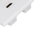 2 HD Multimedia Interface+2 USB3.0 Ports Panel Weld Free Audio Video Wall Outlet Plate Accessory