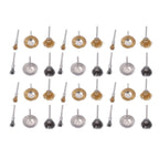 36PCs set Wire Polishing Wheel Pen Flat Bowl Shaped Steel Wire Wheel Brush Kit Accessories
