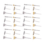 36PCs set Wire Polishing Wheel Pen Flat Bowl Shaped Steel Wire Wheel Brush Kit Accessories