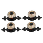 4 Sets Furniture Handle Zinc Alloy Cabinet Door Drawer Handle Exquisite Furniture AccessoriesWhite