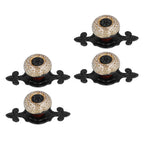4 Sets Furniture Handle Zinc Alloy Cabinet Door Drawer Handle Exquisite Furniture AccessoriesWhite