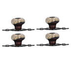 4 Sets Furniture Handle Zinc Alloy Cabinet Door Drawer Handle Exquisite Furniture AccessoriesWhite