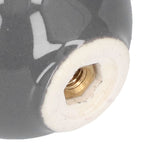 Cabinet Knobs No Fading Beautiful Exquisite DIY Zinc Alloy Modern Simple Drawer KnobsGrey