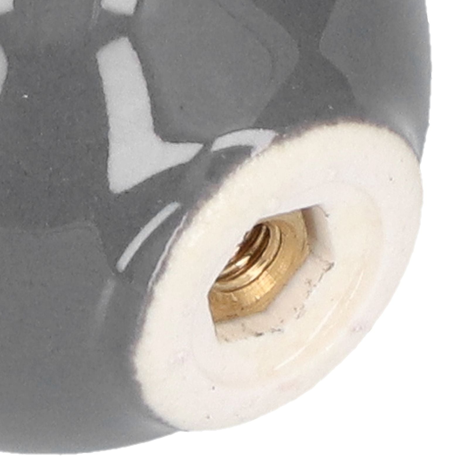 Cabinet Knobs No Fading Beautiful Exquisite DIY Zinc Alloy Modern Simple Drawer KnobsGrey