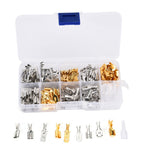 150Pcs Wire Terminals Brass Oxidation Resistance Corrosion Resistance High Conductivity Wire Crimp Terminal Block