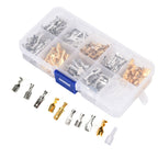 150Pcs Wire Terminals Brass Oxidation Resistance Corrosion Resistance High Conductivity Wire Crimp Terminal Block