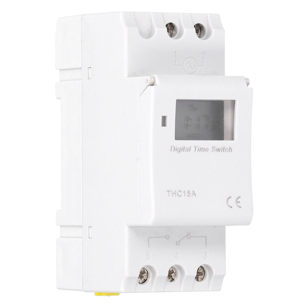 Digital Time Switch Real Time Display High Accuracy Anti Interference Programmable Timer Switch