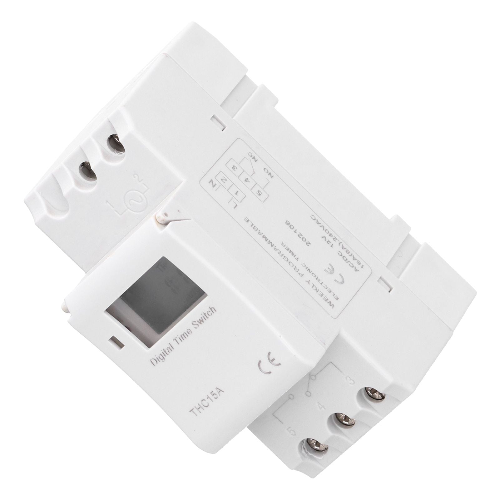 Digital Time Switch Real Time Display High Accuracy Anti Interference Programmable Timer Switch