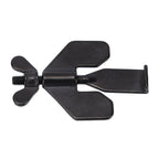 Portable Door Lock Home Security Locker Travel Lockdown Lock Anti Thief Easy to Install for Hotel and ApartmentBlack