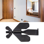 Portable Door Lock Home Security Locker Travel Lockdown Lock Anti Thief Easy to Install for Hotel and ApartmentBlack