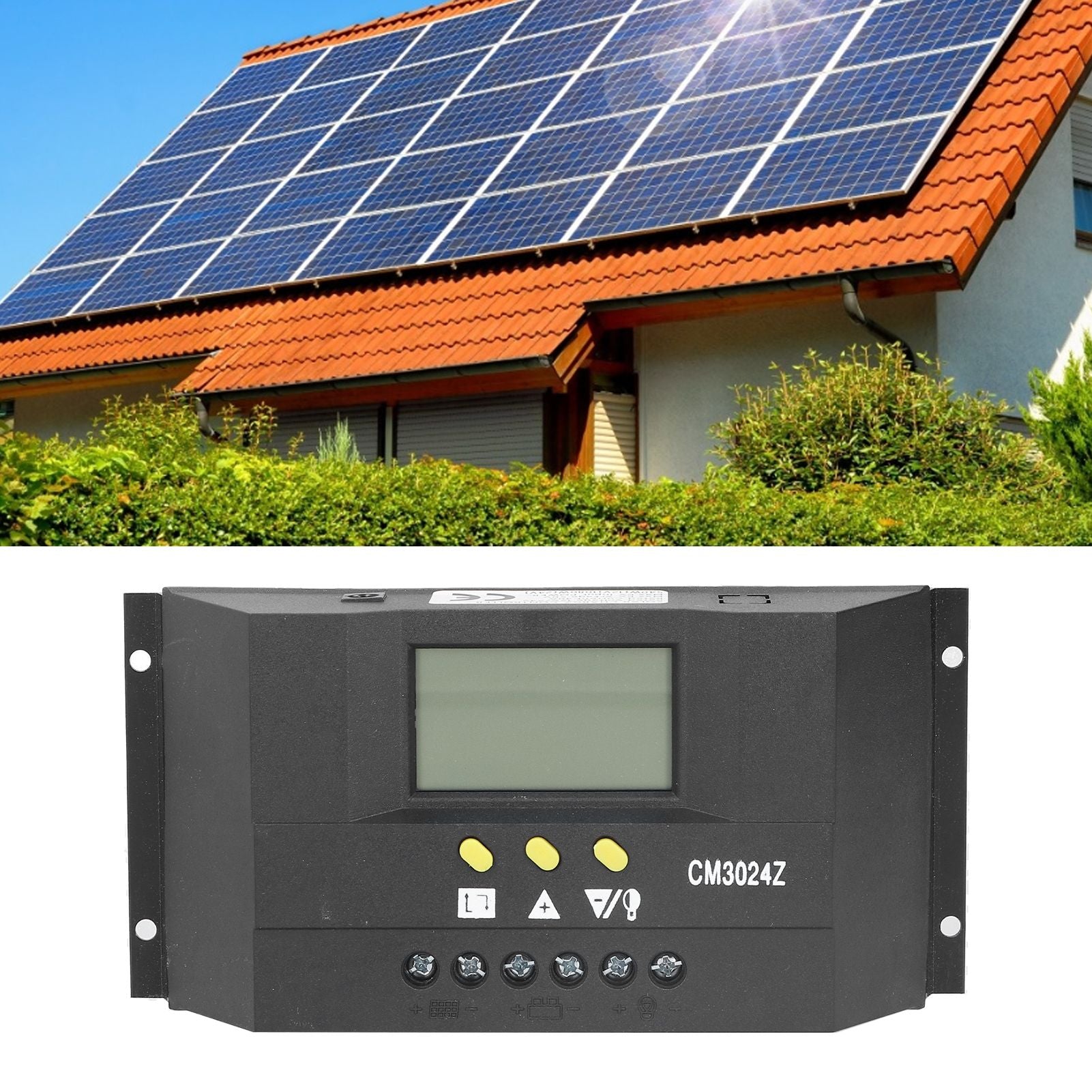 PWM Intelligent Solar Controller Photovoltaic Power Generation Solar Charge Controller 12V/24V40A