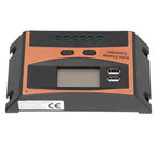 12V/24V Solar Charge Controller IP32 Waterproof High Efficient PWM Solar Power Controller40A